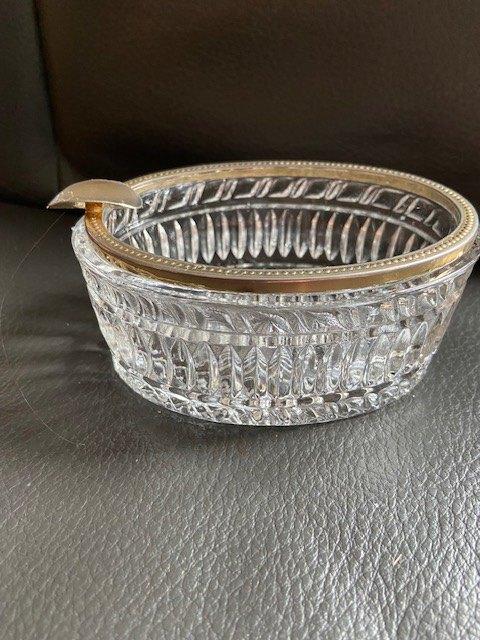 Ovalen pot in glas, Antiek en Kunst, Ophalen
