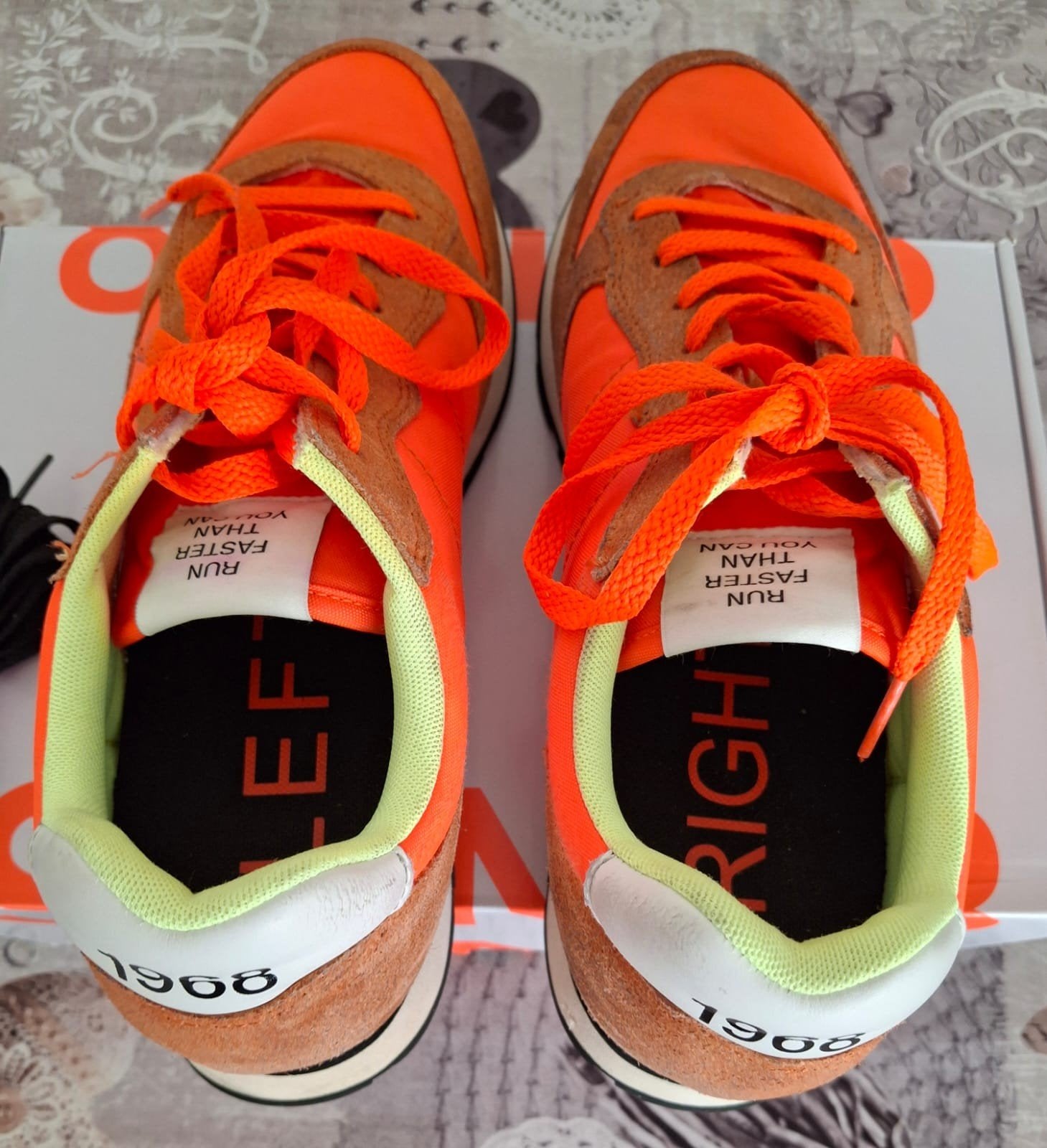 Sun68 schoenen maat 46 in fluo oranje speciale kleur, Enlèvement ou Envoi