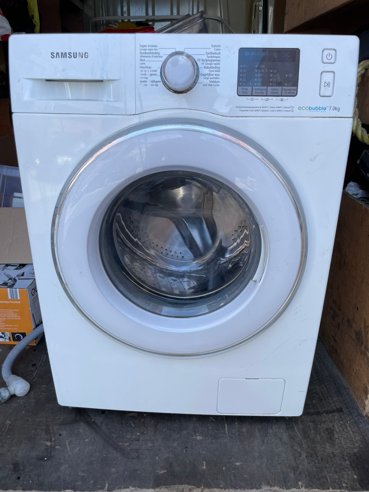 Wasmachine, Ophalen, Zo goed als nieuw