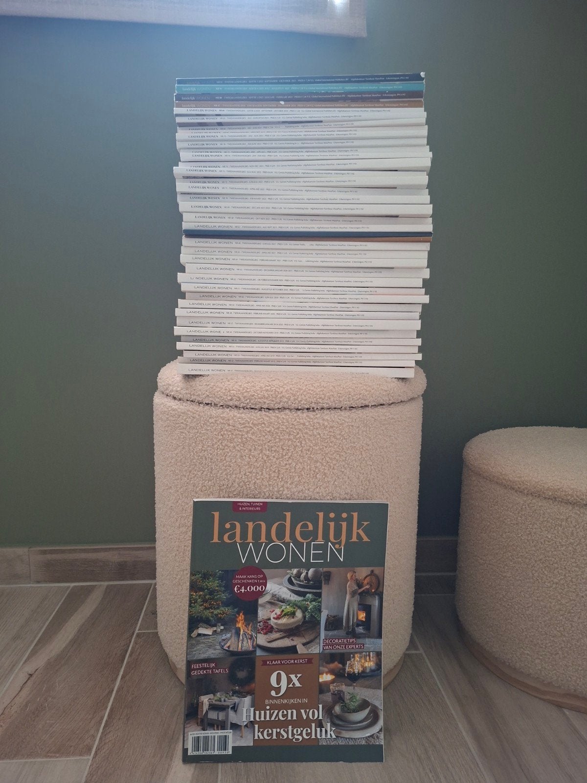 Landelijk wonen magazines van nr 51 tem 93, Ophalen