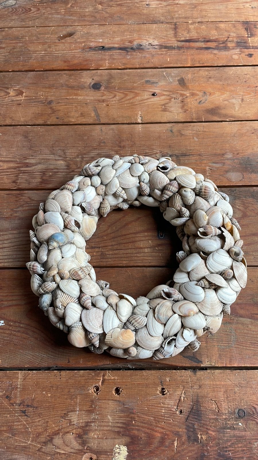 Schelpenkransjes, Ophalen, Zo goed als nieuw, Schelpendecoratie, Schelpen