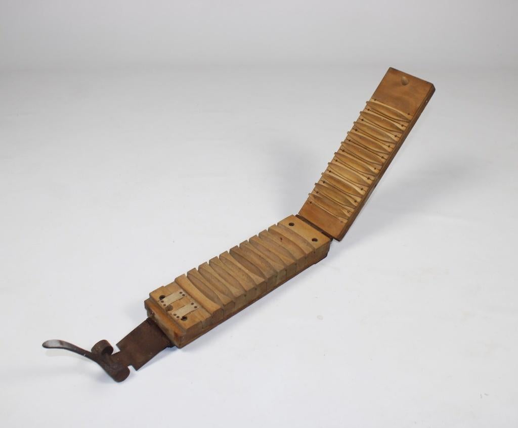 oude houten sigarenmal J. Brüning & sohn, Ophalen of Verzenden