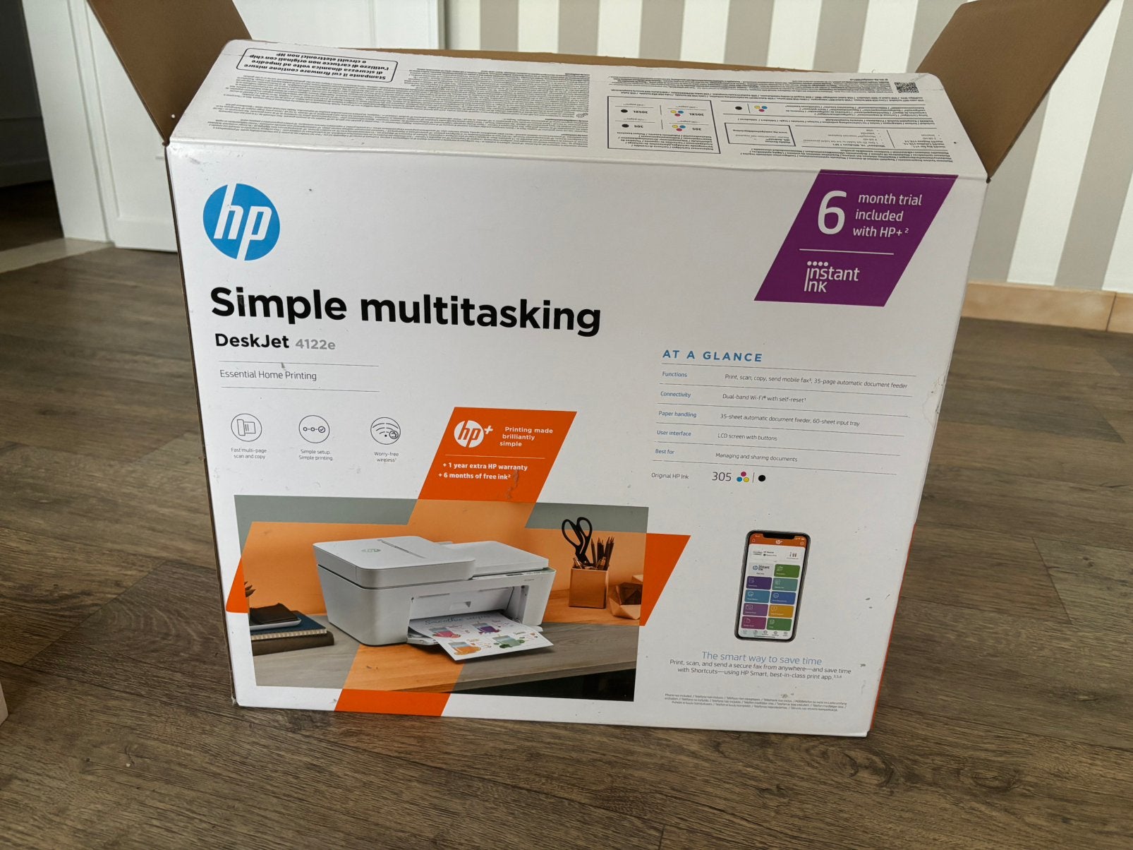 Imprimante HP Deskjet 4122e avec Wi-Fi, Enlèvement, Comme neuf, Imprimante