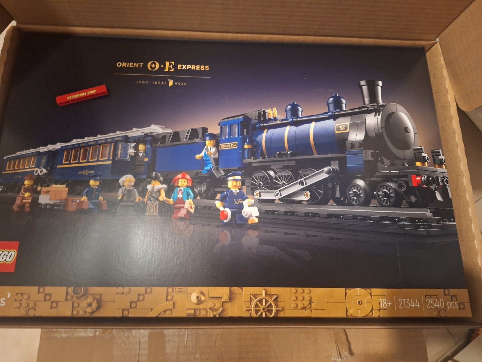 lego 21344 Orient express, Ophalen of Verzenden, Lego, Ideas