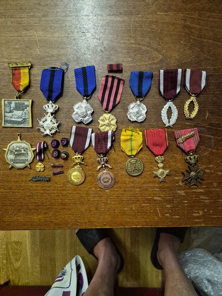 Medailles Belgie, Verzamelen, Militaria | Tweede Wereldoorlog, Ophalen of Verzenden, Lintje, Medaille of Wings