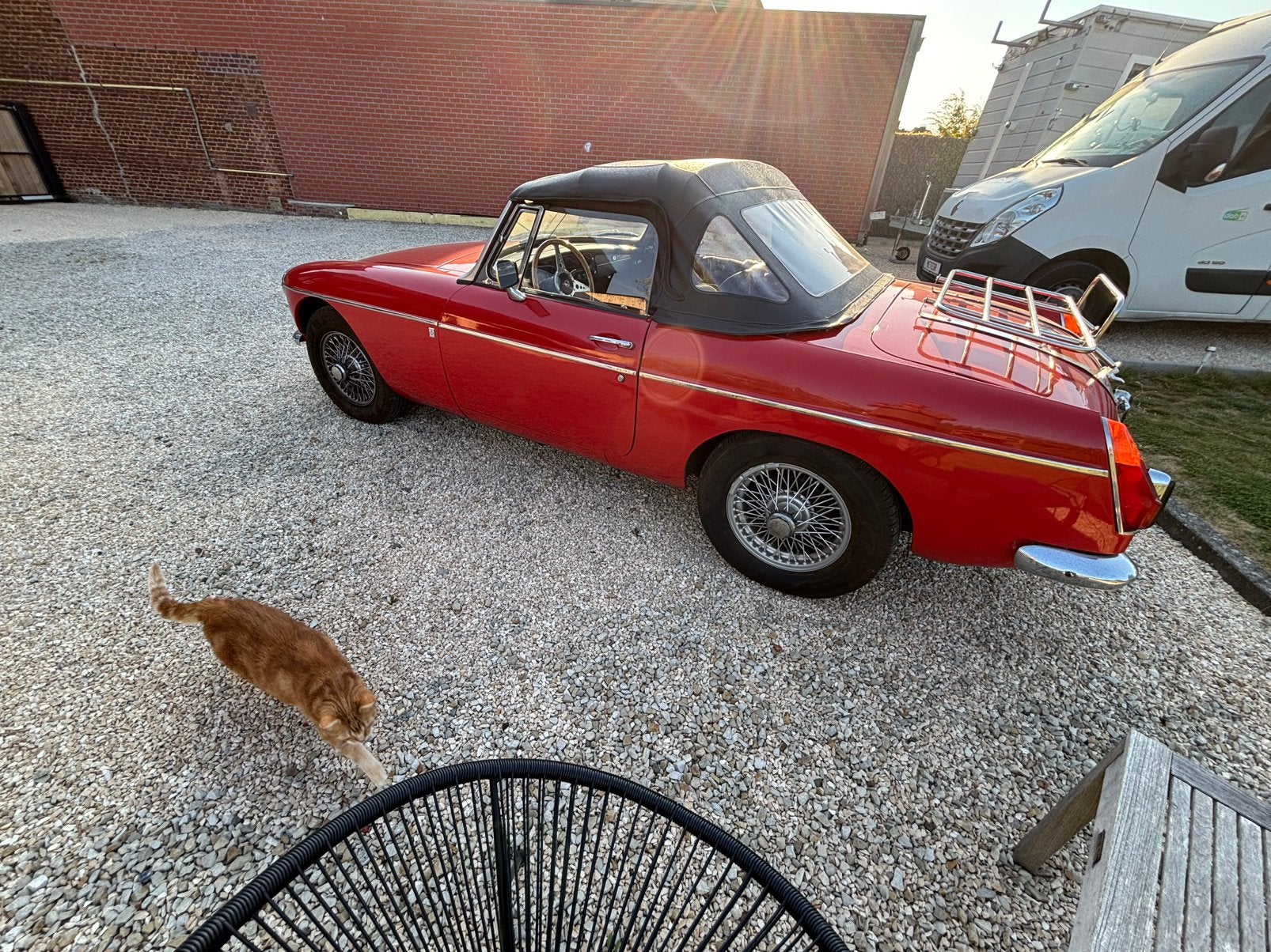 MGB met overdrive uit 1972 gerestaureerd - UITSTEKENDE staat, foto 3