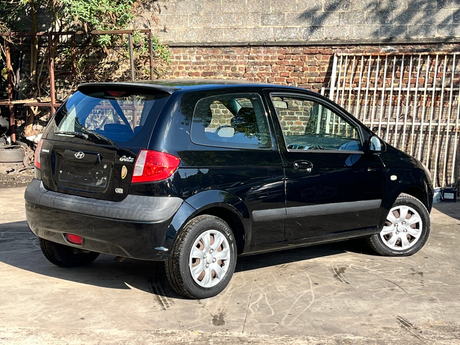 Hyundai getz / 1.5 / Euro 4 / diesel, Auto's, Hyundai, Voorwielaandrijving, Zwart, 65 kW, Zwart