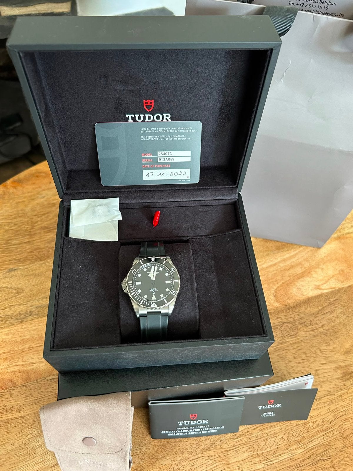 Tudor Pelagos Titanium 39 mm, Enlèvement, Comme neuf