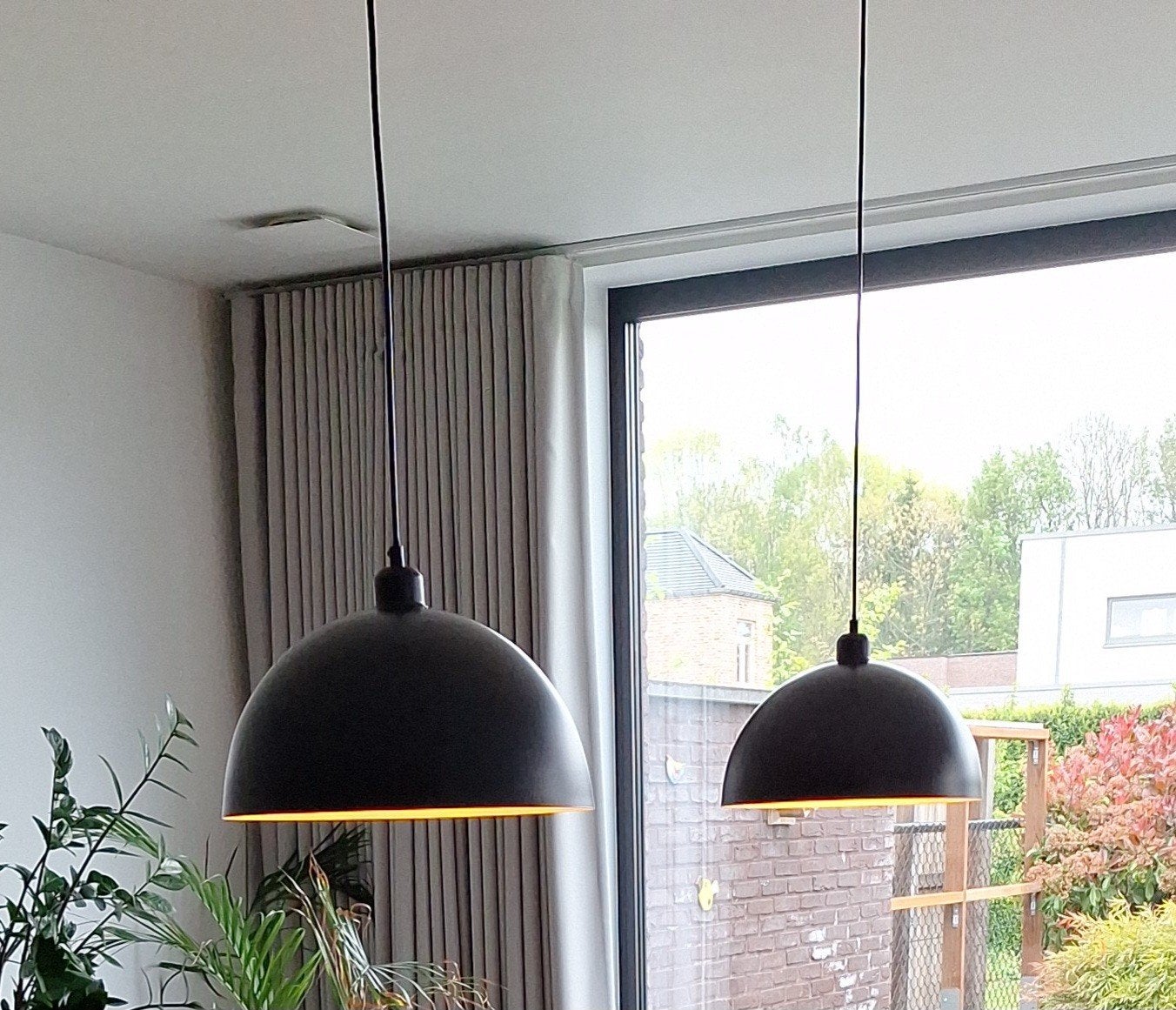 Hanglampen 2 stuks, Huis en Inrichting, Lampen | Hanglampen, Ophalen