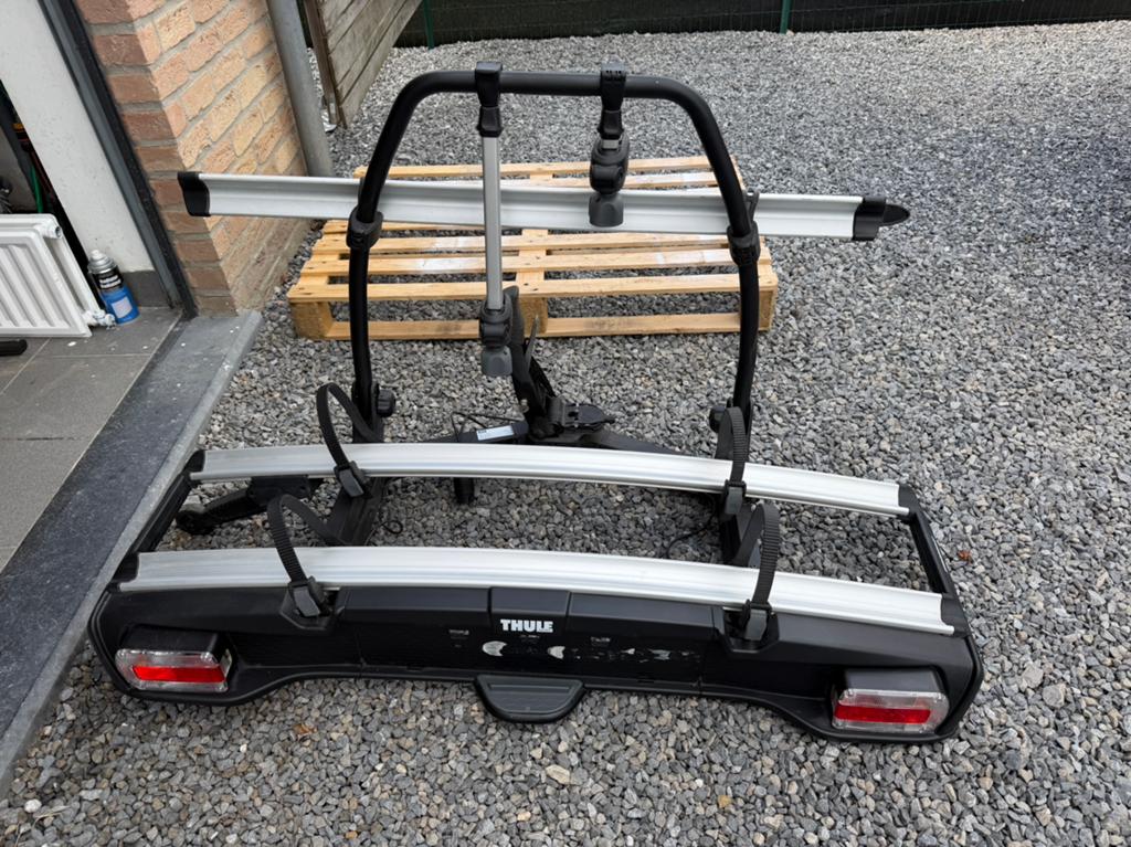 Porte velos thule pour electriques, Enlèvement, 2 vélos, Comme neuf