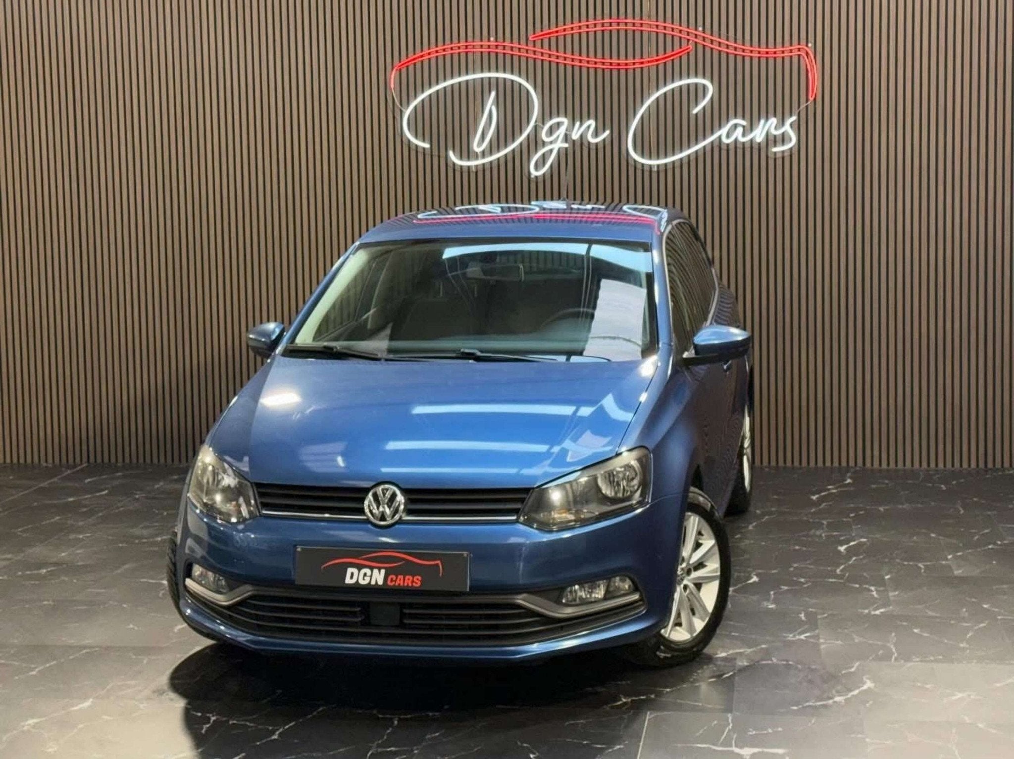 Volkswagen Polo Polo 1.4 CR TDi Sportline BMT (bj 2017), Auto's, Volkswagen, Start-stop-systeem, Stof, Gebruikt, Blauw