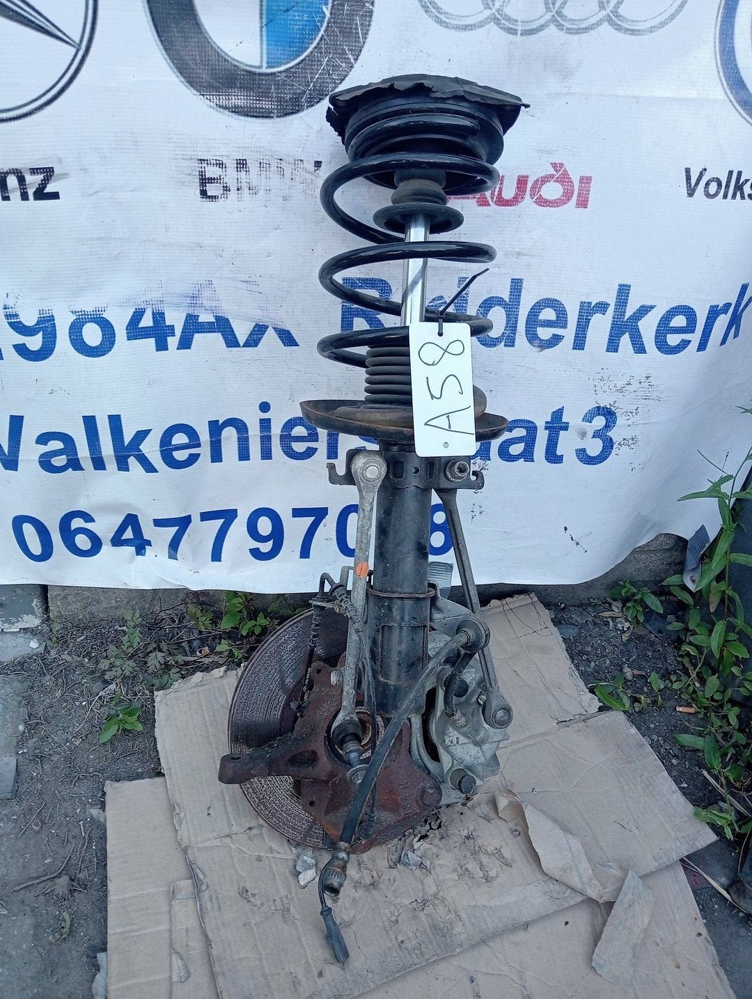 schokdemper vooras rechts / voor renault megane iii coupé, Gebruikt, -, -, -