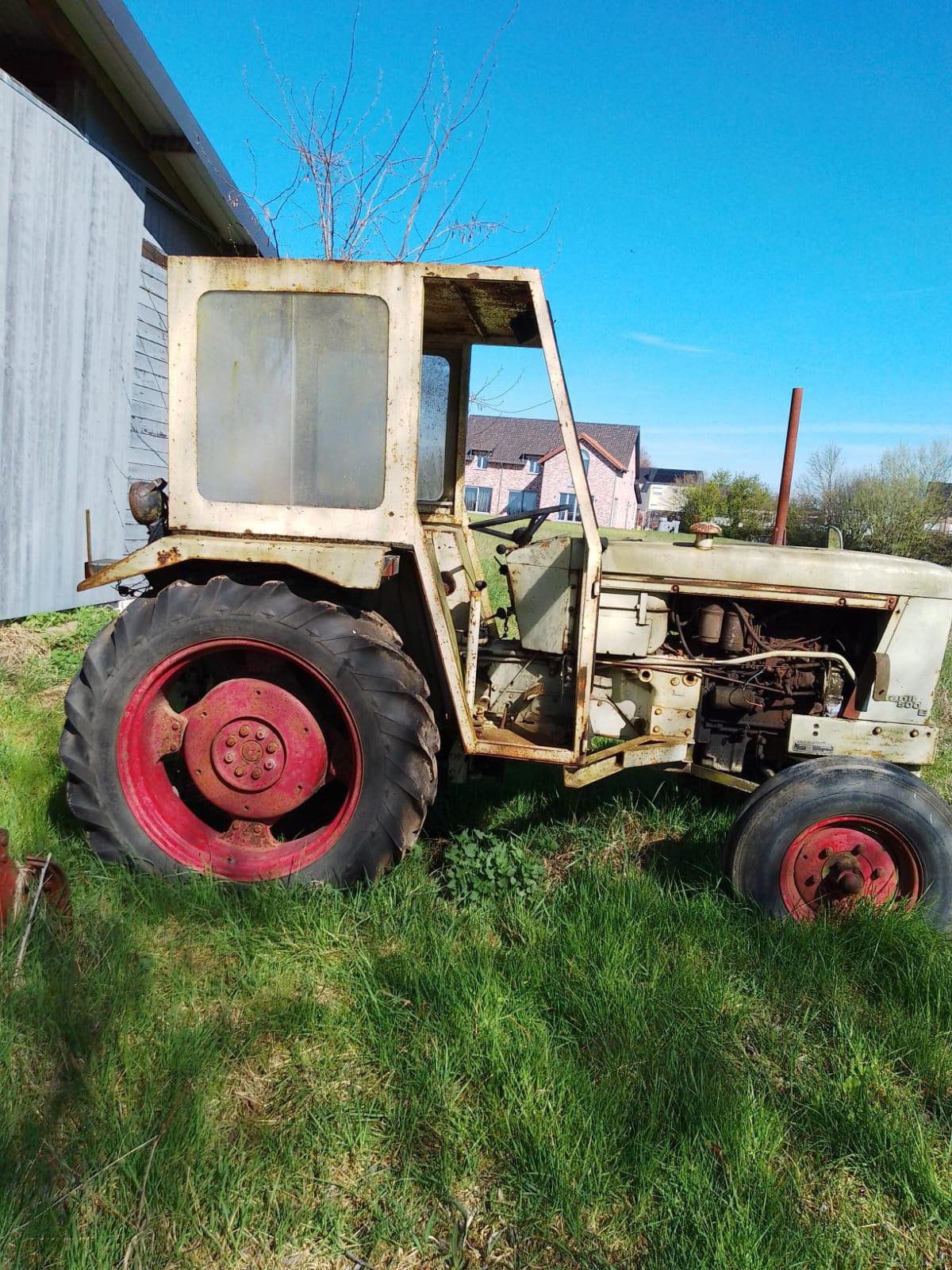 Hanomag Granit 500 tractor met cabine., Ophalen, Oldtimer, Overige merken, Meer dan 10000