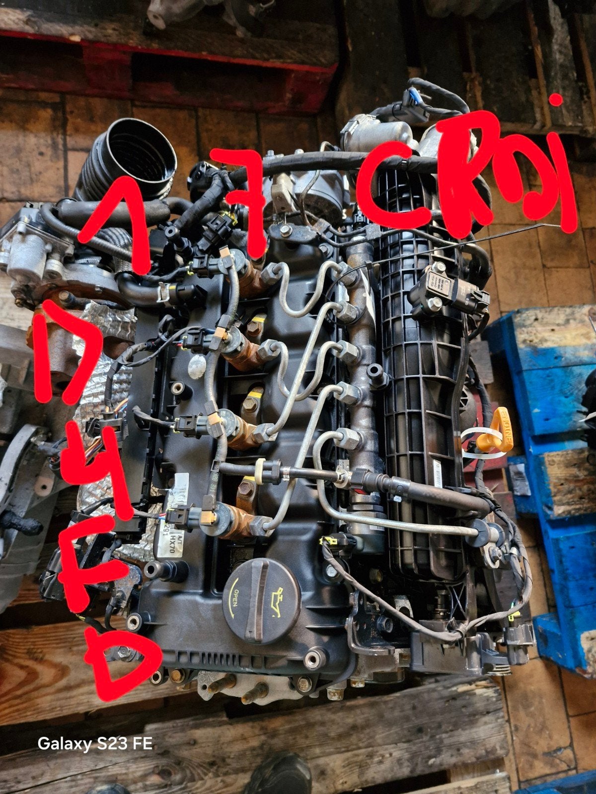 MOTEUR HYUNDAI KIA 1.7CRDI EURO6, Autos, Entreprise, Achat
