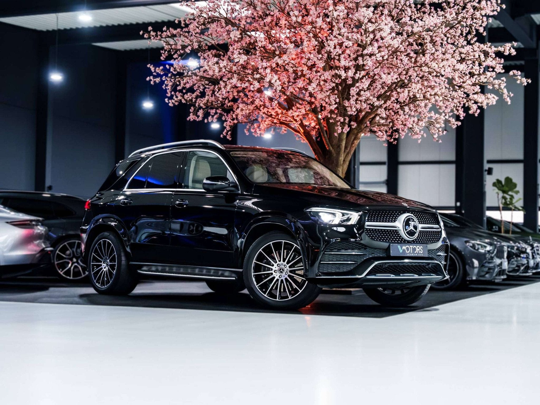 Mercedes-Benz GLE 350 AMG Line - 4 Matic - Pano - 21" - Burm, Auto's, Automaat, Gebruikt, GLE, Zwart