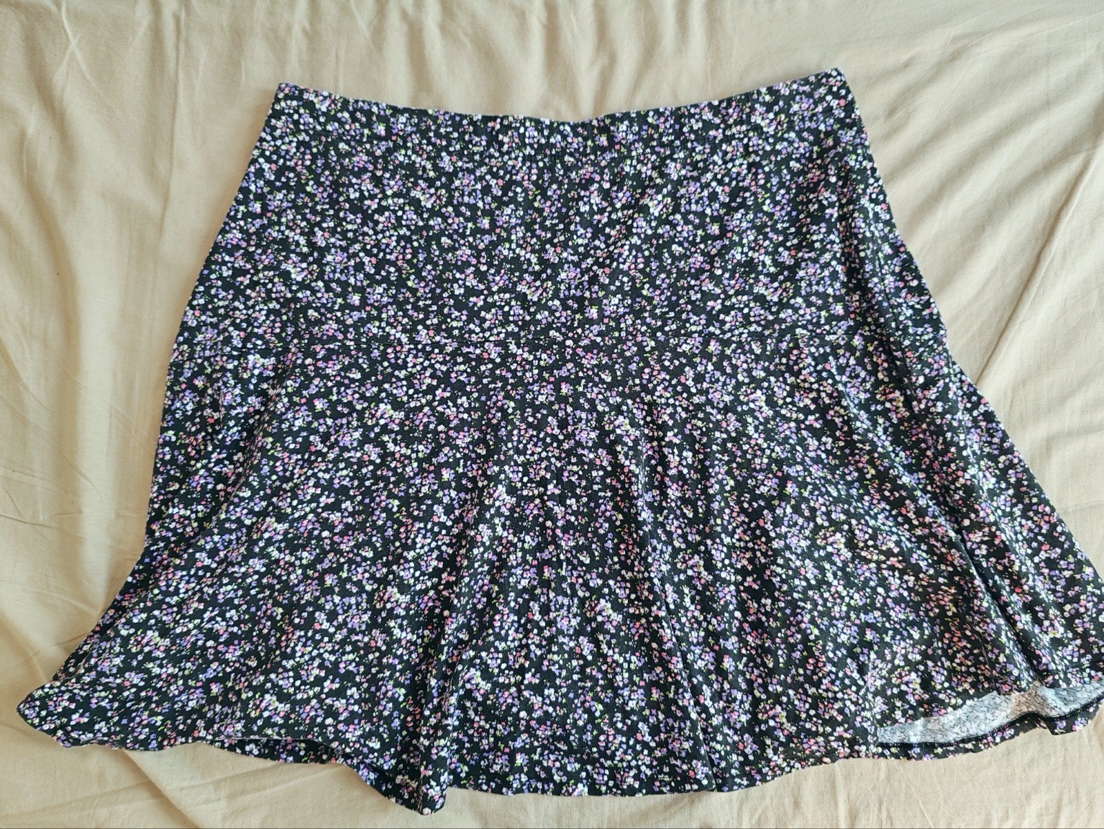 BLEU BONHEUR Jupe à petites fleurs en coton taille élastique, Vêtements | Femmes, Jupes, Enlèvement ou Envoi, Bleu
