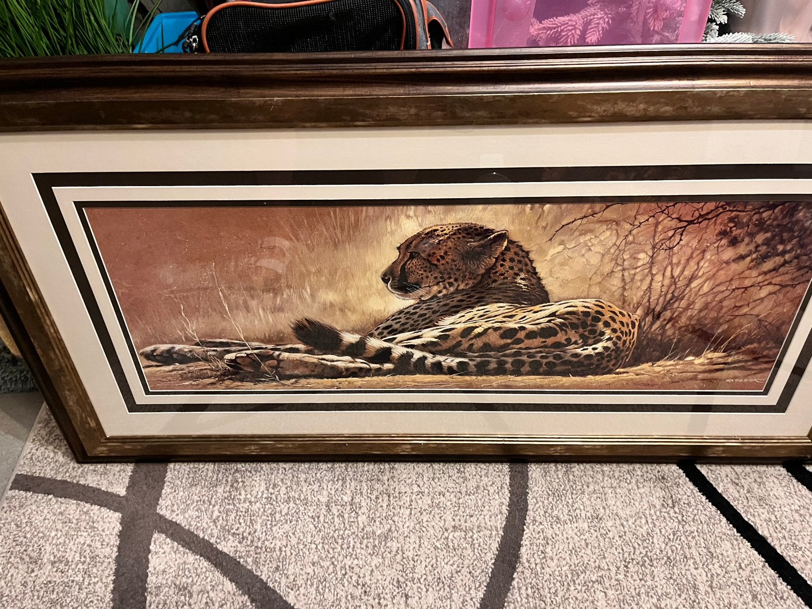 Prachtig ingelijst schilderij / kunstdruk ", Ophalen, Ingelijst