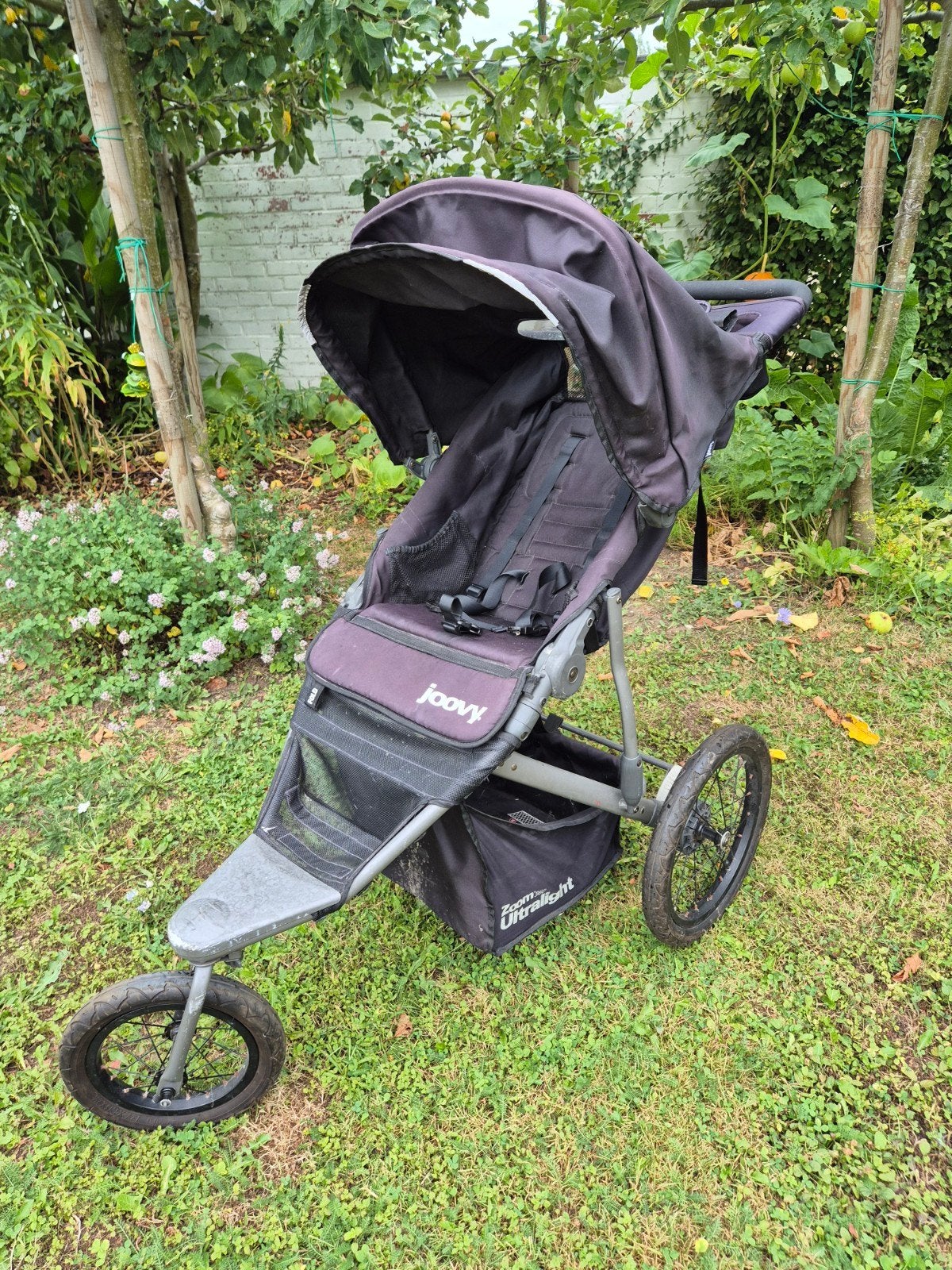 Joovy Zoom 360 Ultralight Jogging Zwart, Enlèvement, Comme neuf, Autres marques, Dossier réglable