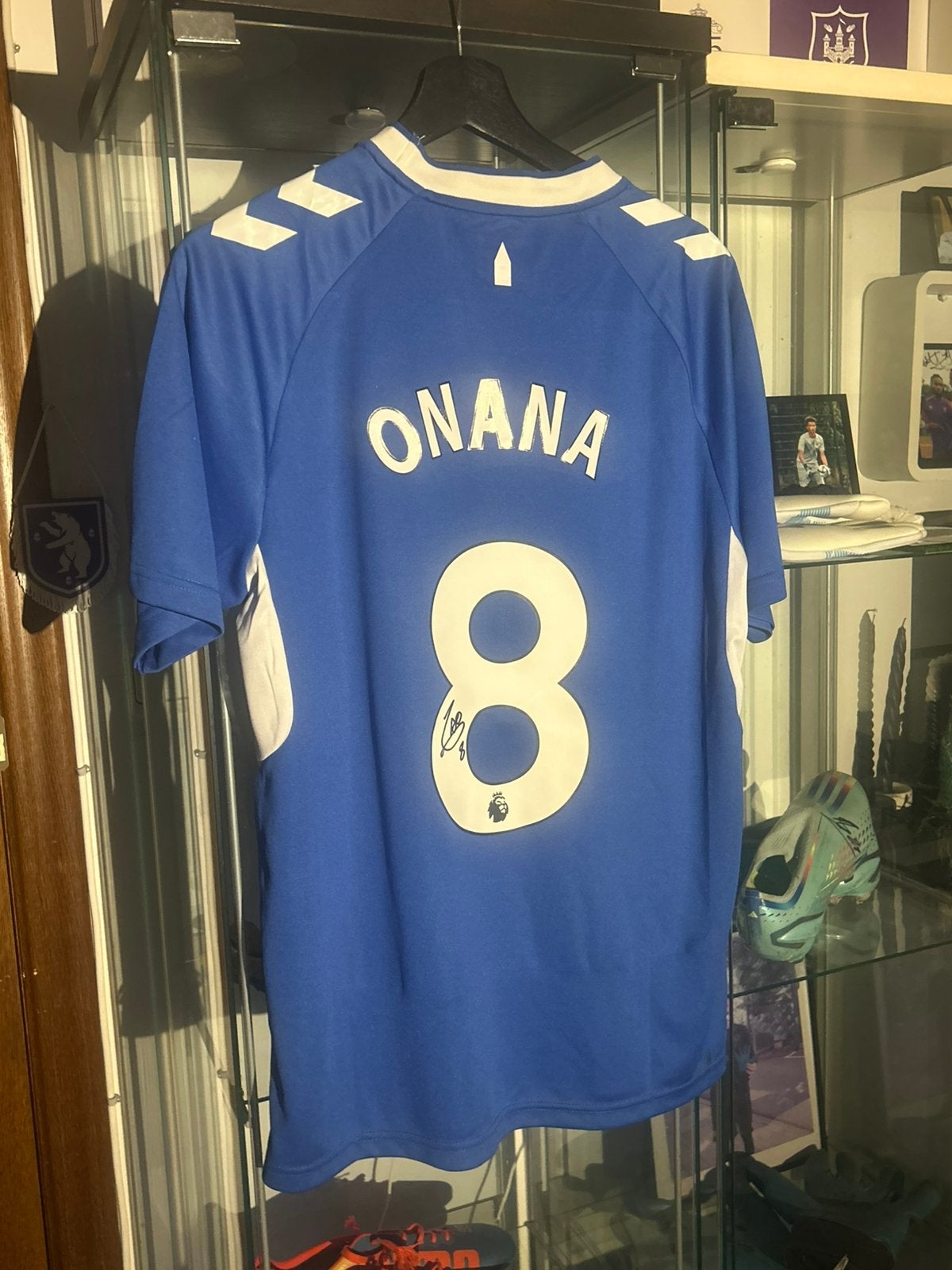 Gesigneerd shirt Onana met certificaat, Sport en Fitness, Voetbal, Ophalen of Verzenden, Nieuw, Shirt