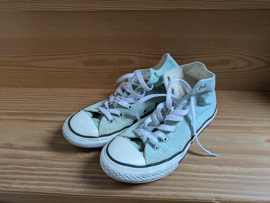 Converse haute fille - pointure 35, Ophalen, Gebruikt, Meisje