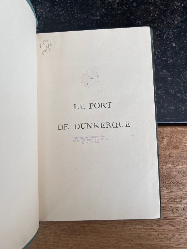 Le Port de Dunkerque - 1932, Ophalen of Verzenden, Chambre de Commerce de Dunkerque