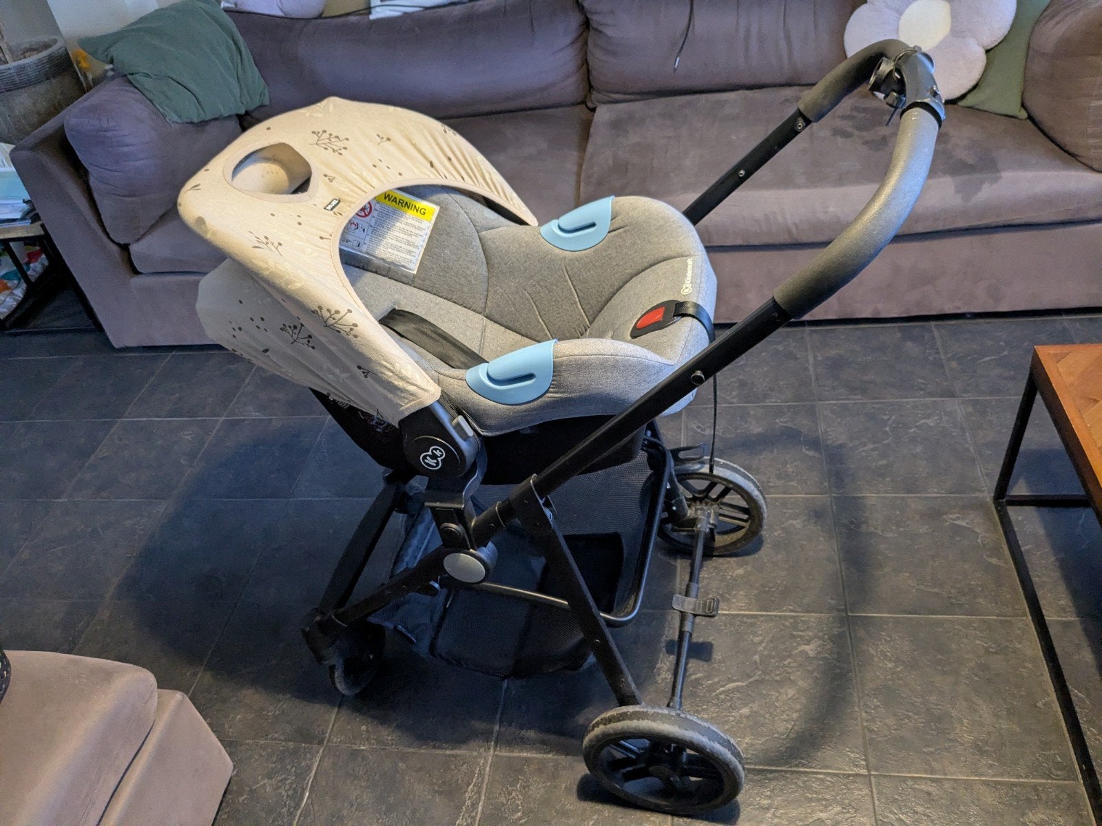 Kinderkraft 3 in 1 kinderwagen, Enlèvement, Utilisé, Autres marques, Protection de pluie
