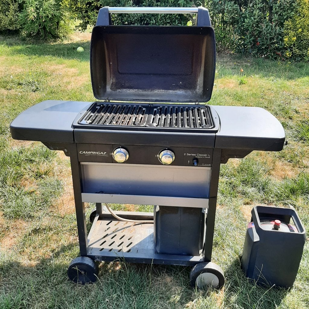Barbecue au GAZ "CAMPINGAZ", Tuin en Terras, Ophalen, Gebruikt
