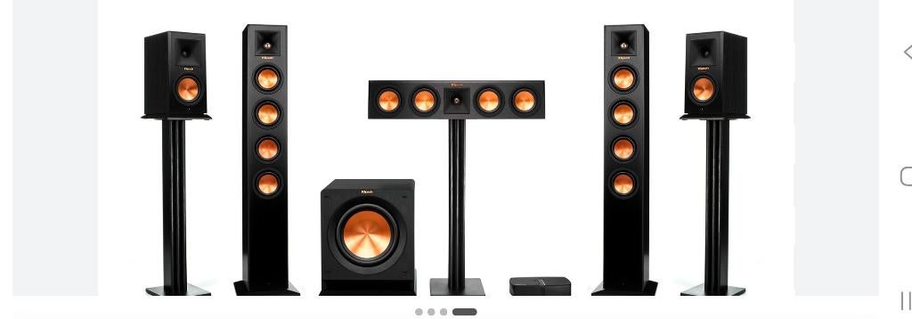 Klipsch 5.1, Enlèvement, Utilisé, 120 watts ou plus, Autres marques