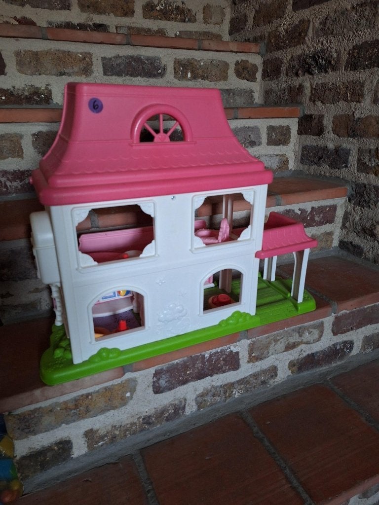Speelhuis my Little people interactief met batterijen, Ophalen, Gebruikt