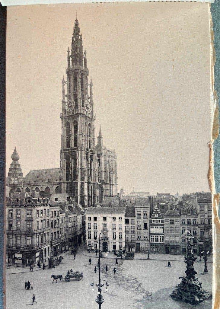 Oude postkaarten Antwerpen, Verzamelen, Ophalen of Verzenden, 1920 tot 1940, Gelopen, Antwerpen
