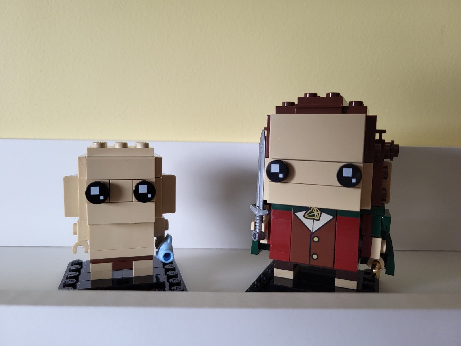 Lego Brickheadz Lodr 40630, Frodo & Gollem, BrickHeadz, Lego, Ophalen of Verzenden, Zo goed als nieuw