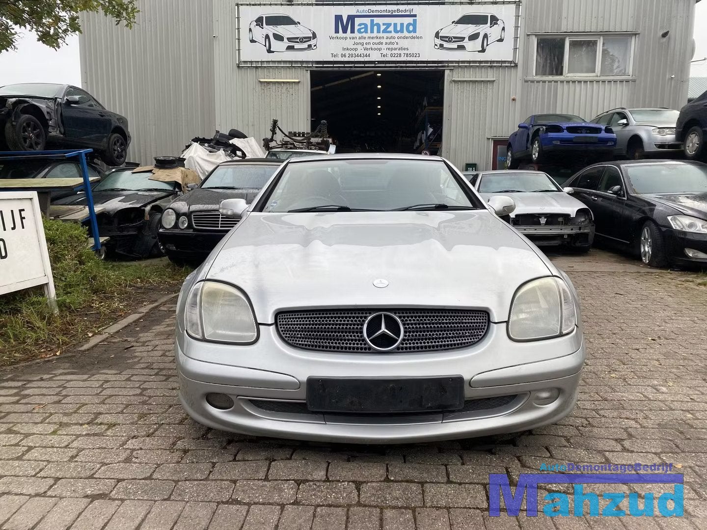 2000 MERCEDES SLK 200 R170 2.0 grijs 744 111958 onderdelen, Gebruikt, Mercedes-Benz AG, Mercedes-Benz, Mercedesstrasse 120
70372  Stuttgart, DE