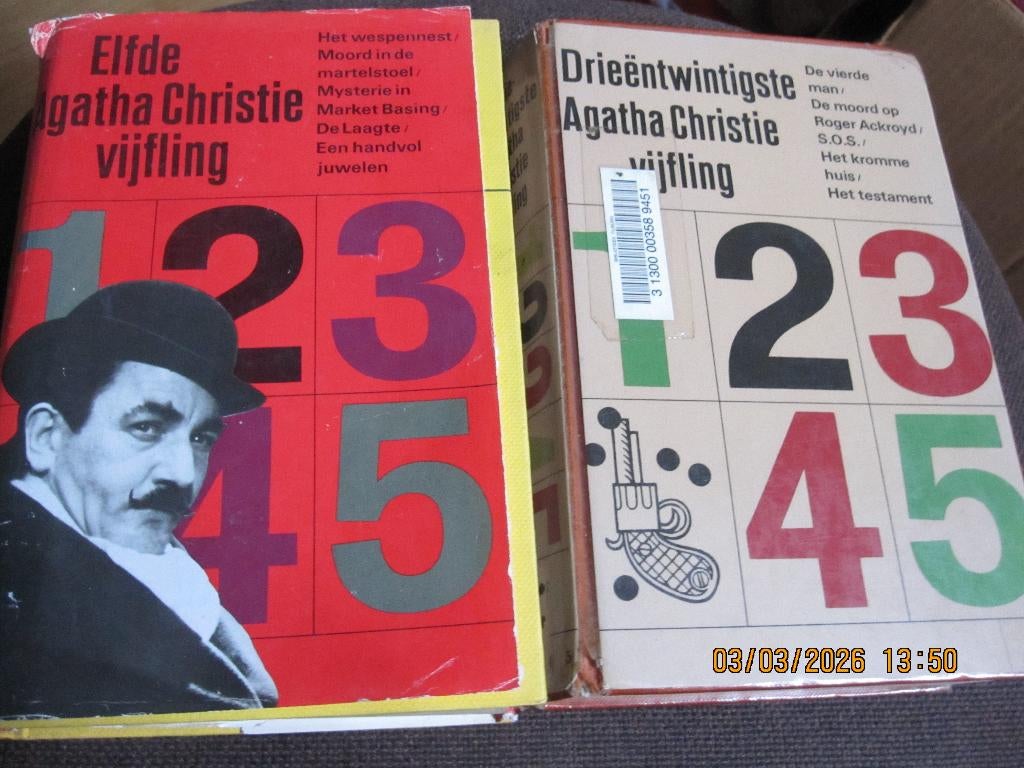 Boeken van Agatha Christie, Ophalen of Verzenden