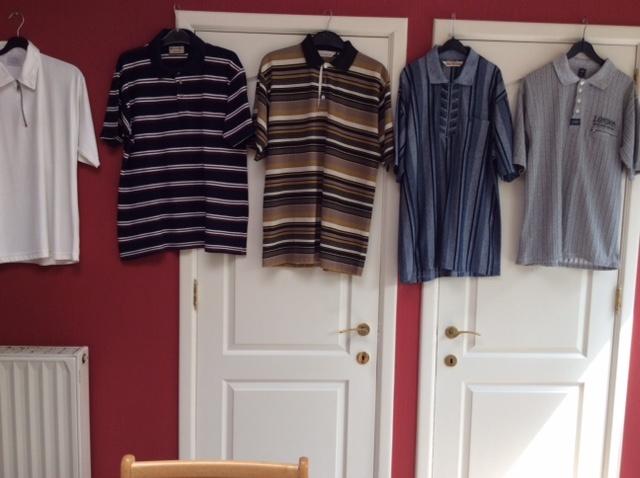 Te koop heren shirts maat XL totaal 5 stuks, Kleding | Heren, T-shirts, Andere, Overige kleuren, Maat 56/58 (XL), Ophalen of Verzenden