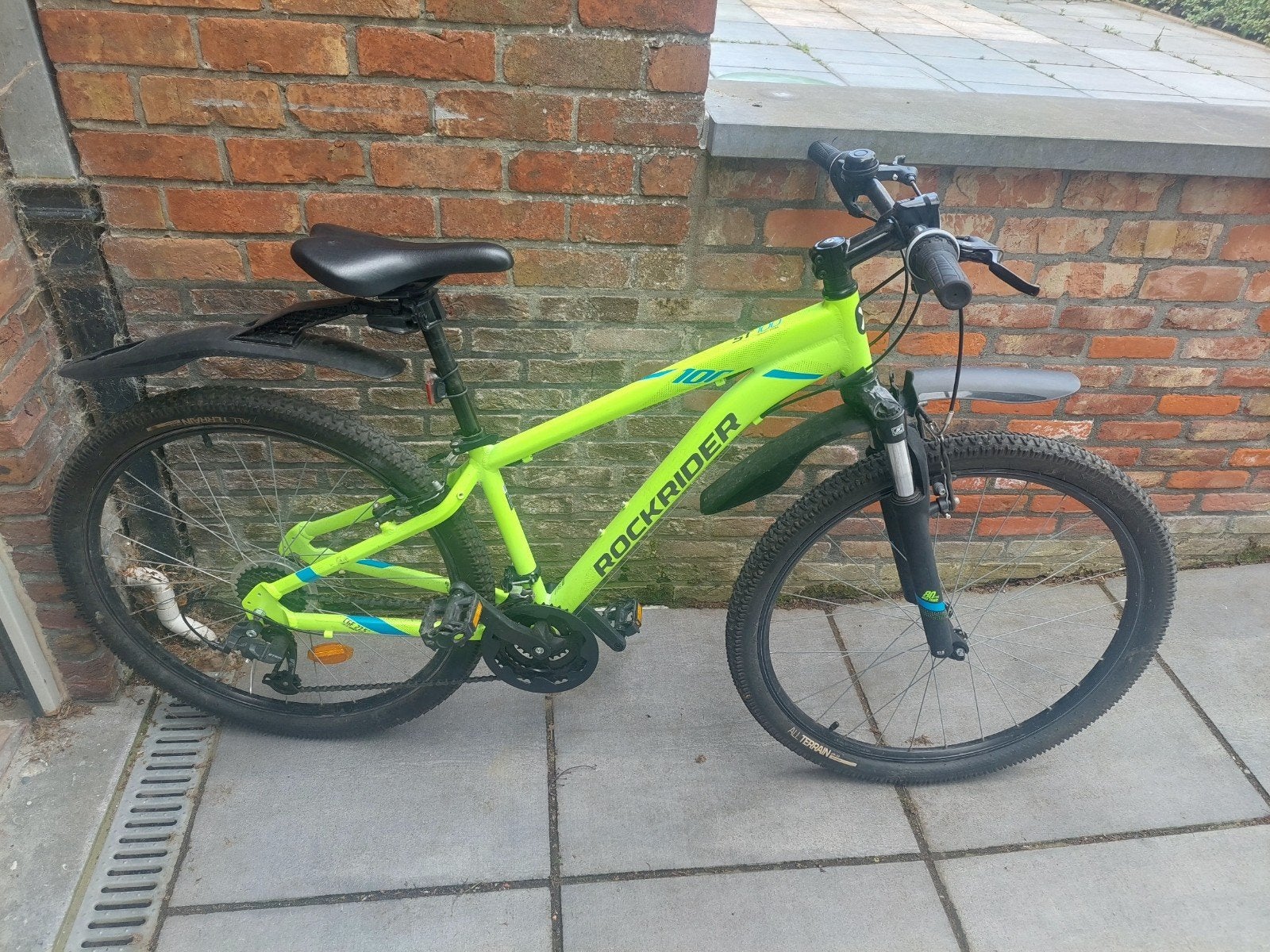 Fiets Decathlon, Ophalen