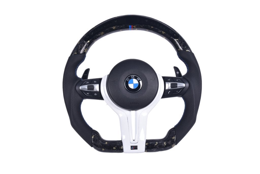 BMW 3-serie F30 wit trim forged carbon & LED sportstuur, Auto-onderdelen, Niet ingevuld, Verzenden, Niet ingevuld, Nieuw