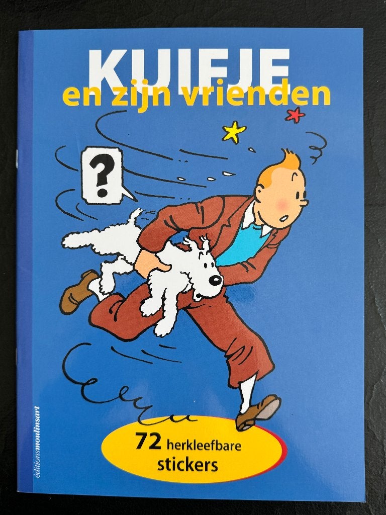" Kuifje en zijn Vrienden" Stickeralbum (2018 - 72 stickers), Boeken, Stripverhalen, Eén stripboek, Nieuw, Ophalen of Verzenden