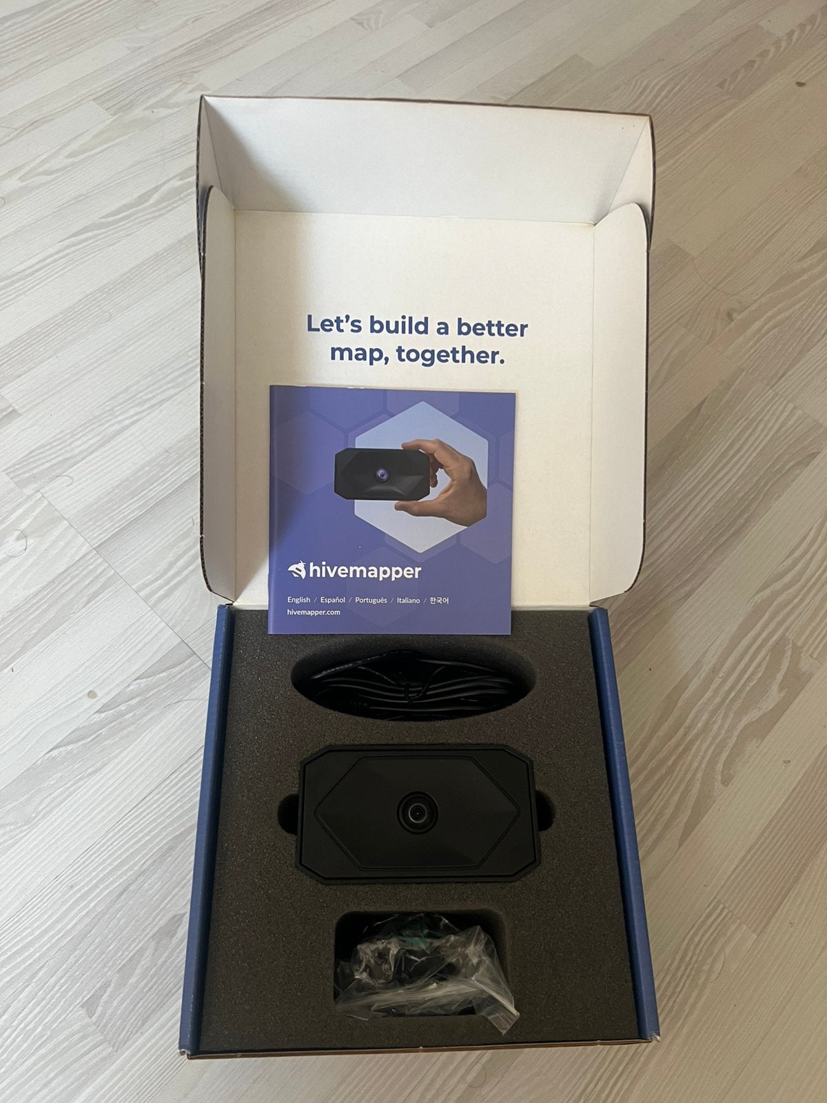 Hivemapper dashcam, Ophalen, Zo goed als nieuw