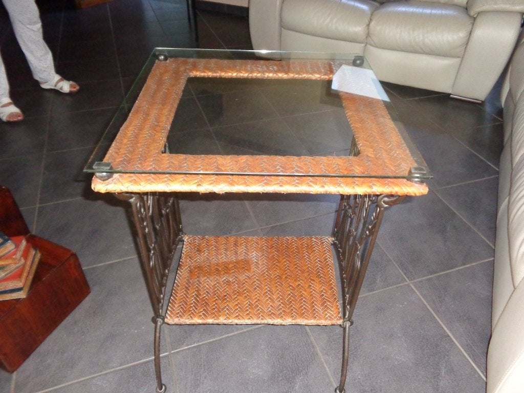 Très belle petite table d'appoint ou de salon, Maison & Meubles, Tables | Tables de salon, Enlèvement, Verre