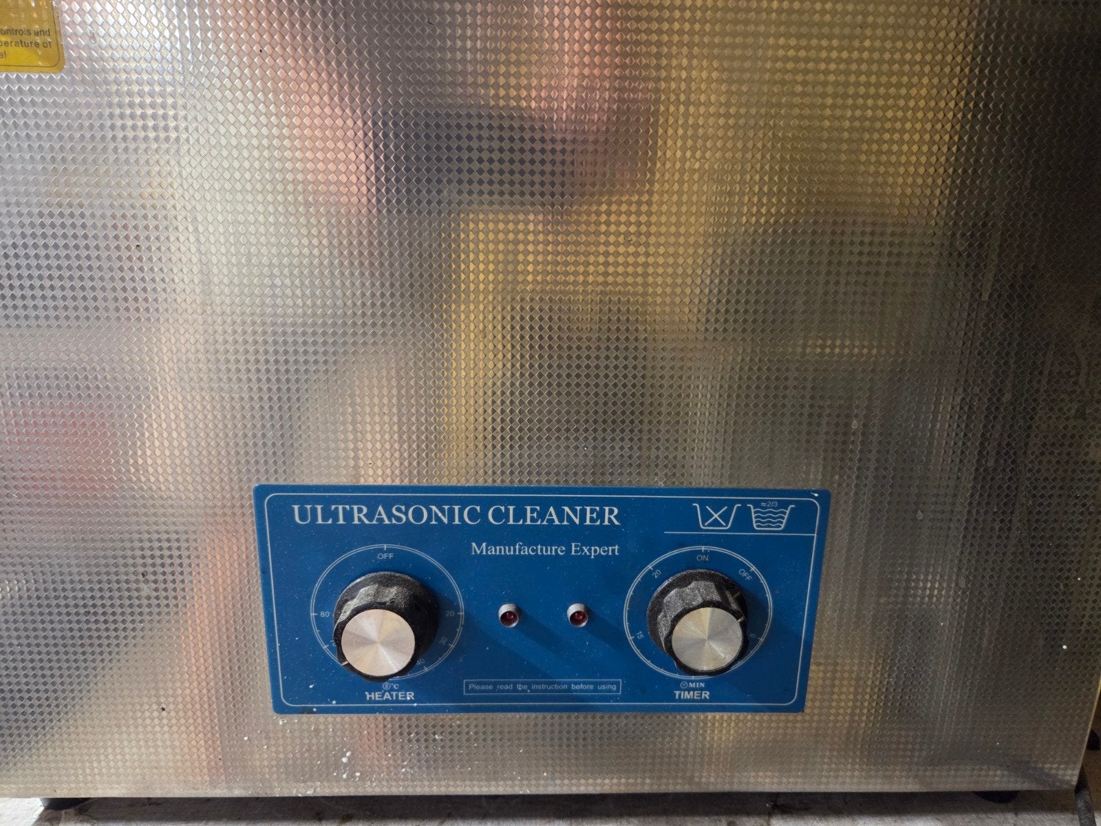 ultrasoon reiniger 27 liter vgt 2227 model, Ophalen, Gebruikt
