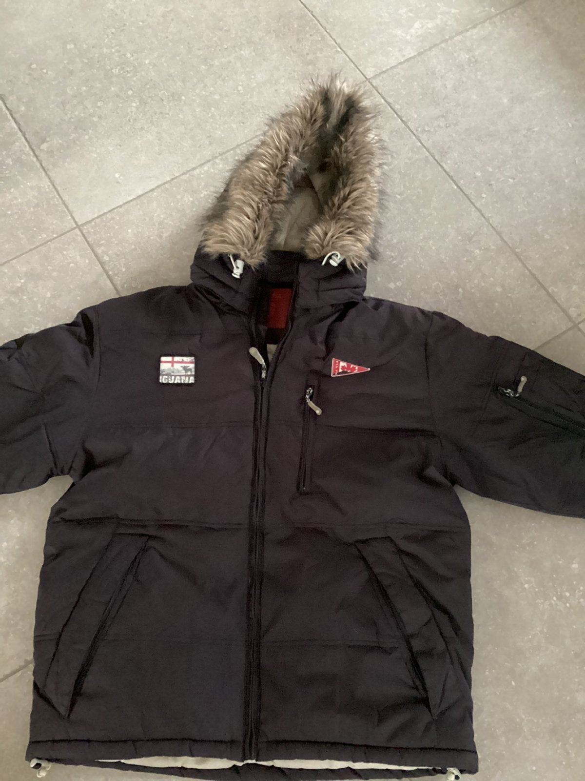 Winterjas iguana, Kleding | Heren, Ophalen, Zo goed als nieuw