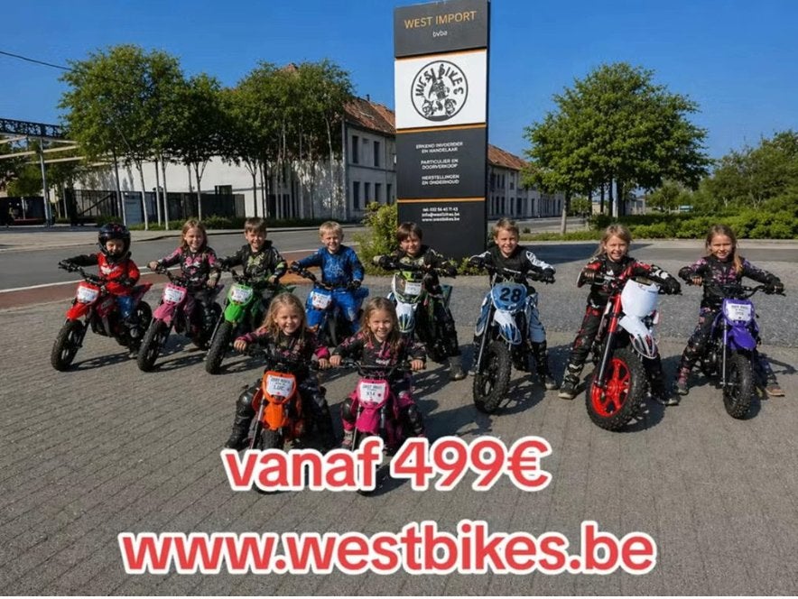 Large gamme de pitbikes électriques pour enfants en stock, Neuf, Apollo, Enlèvement ou Envoi, Pit Bike