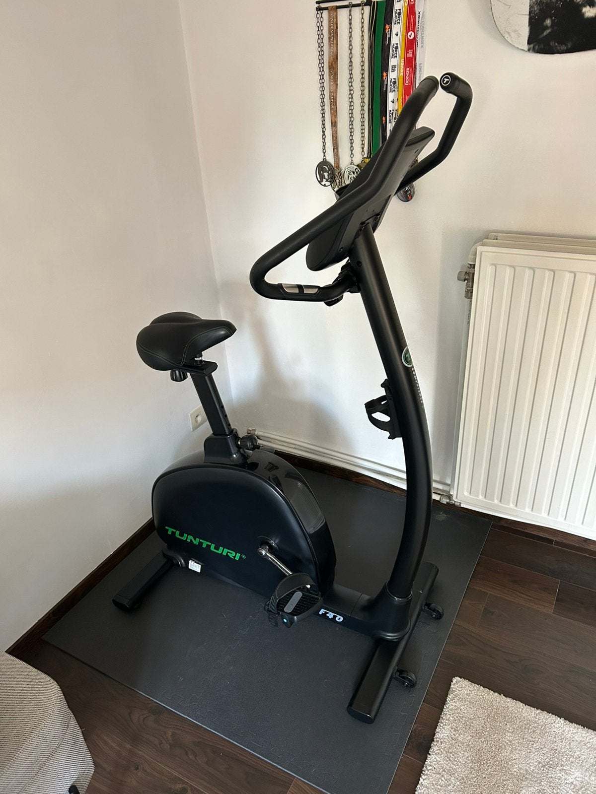 Tunturi signature E40 hometrainer, Sport en Fitness, Fitnessapparatuur, Ophalen, Zo goed als nieuw, Hometrainer