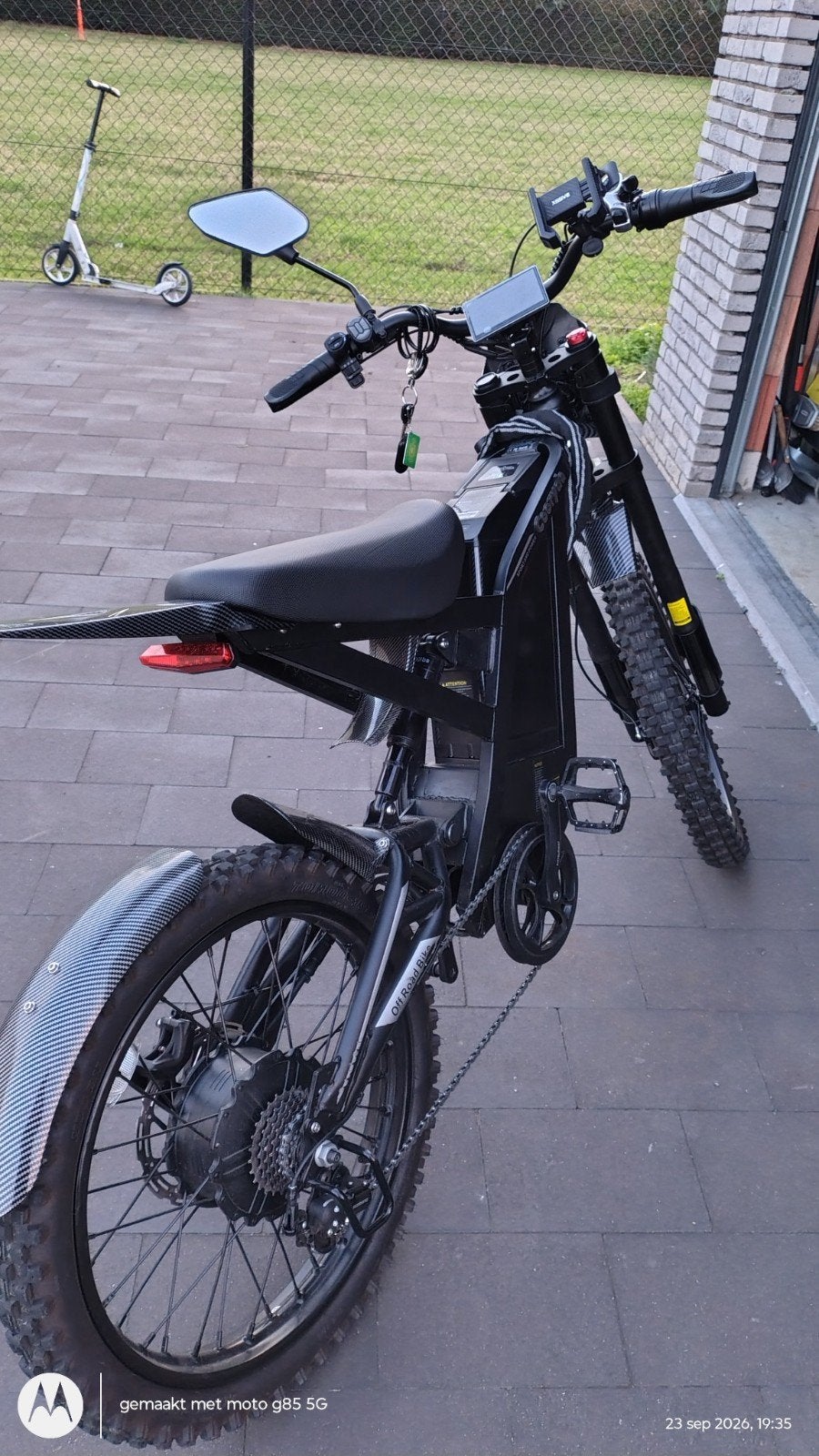 fatbike ouxi gt2000, Ophalen