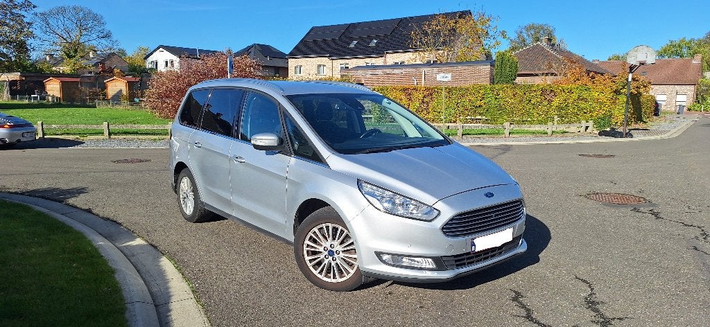 FORD Galaxy 7 fait 160 CV 2019 60 000 km, Autos, Argent ou Gris, 7 places, Boîte manuelle, Noir