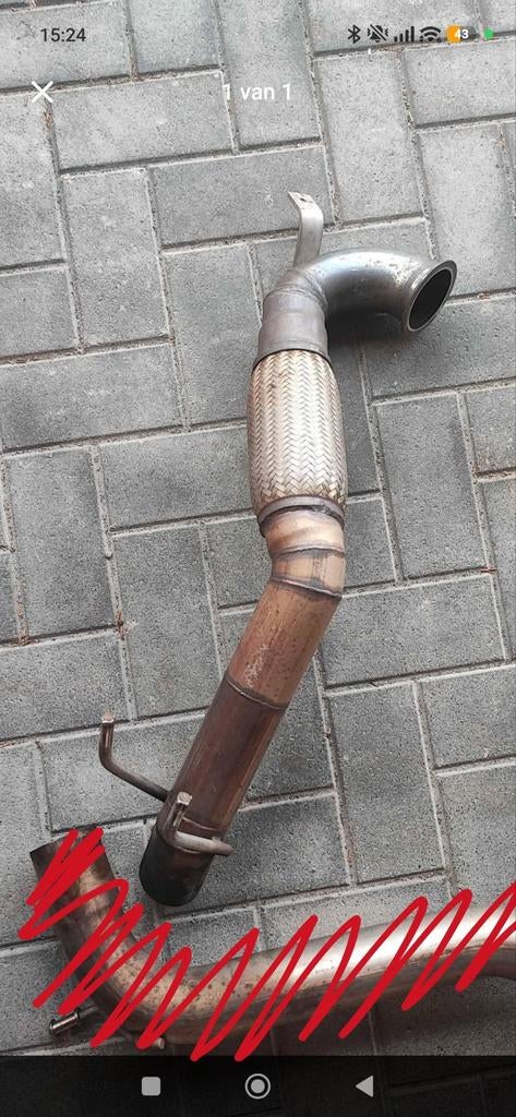 Downpipe Seat leon fr mk3 facelift, Ophalen, Seat
