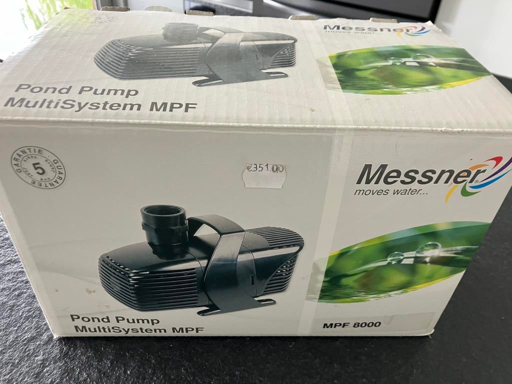 MESSNER MFP 8000 vijverpomp, Enlèvement, Utilisé, Pompe de bassin
