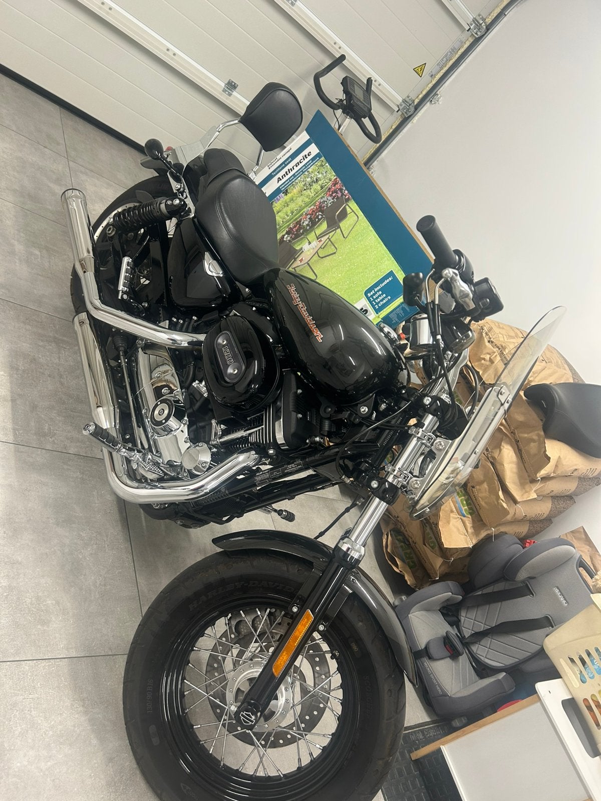 Harley Davidson 1200 sportster custom, Motos, Particulier