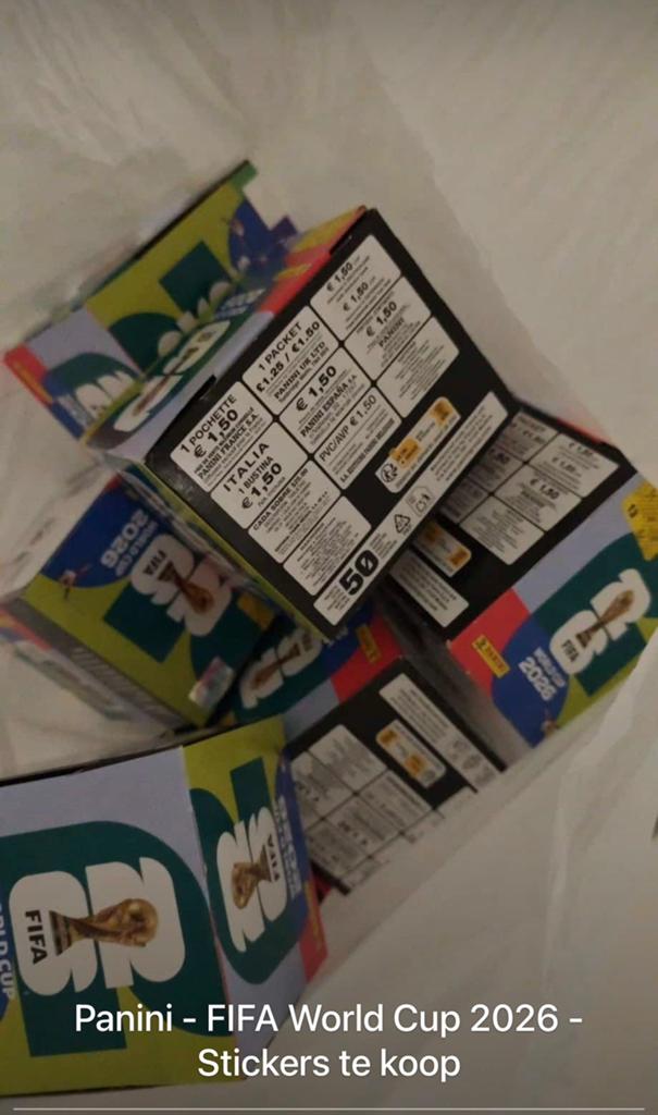 Panini - FIFA World Cup 2026, Hobby en Vrije tijd, Gezelschapsspellen | Kaartspellen, Ophalen, Nieuw