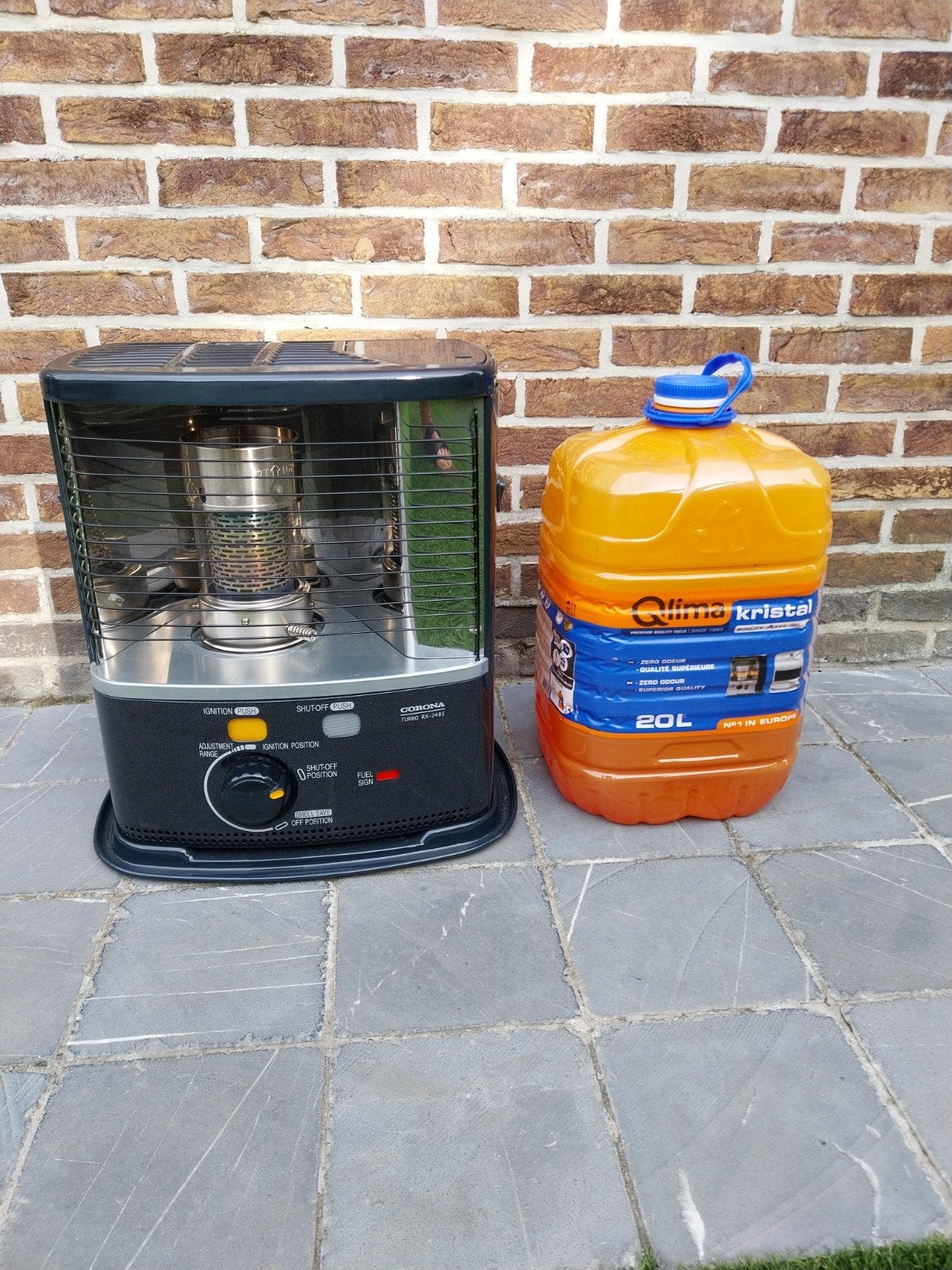 petroleum wiekkachel in nieuwstaat,met garantie tot 02/2029, Huis en Inrichting, Ophalen, Zo goed als nieuw, Overige brandstoffen